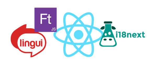 React i18n Logos